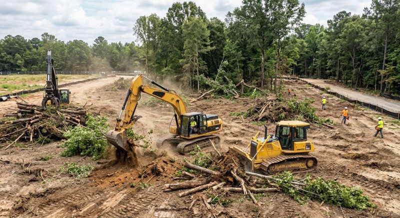 Commercial Lot Clearing in Utah County, UT