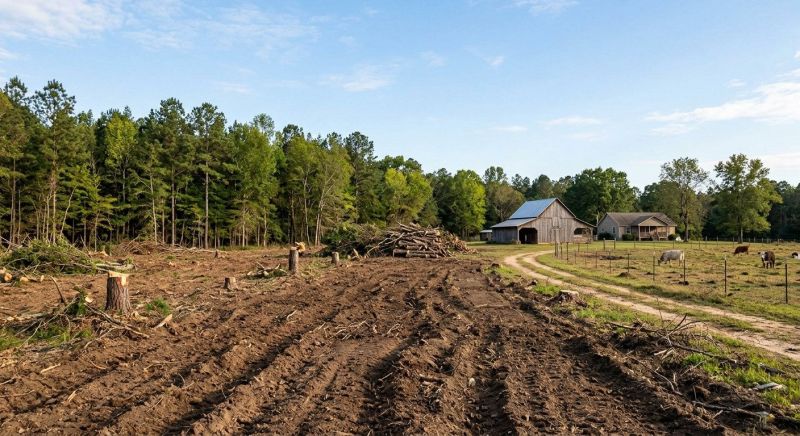 Slope Clearing in Gwinnett County, GA