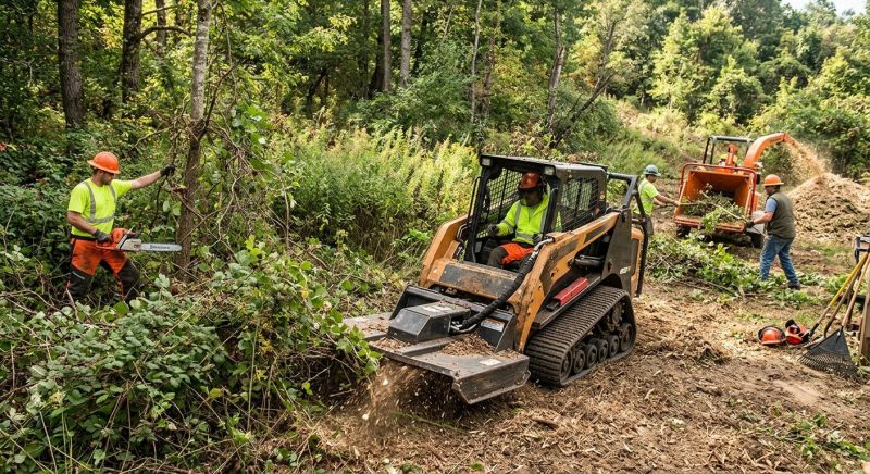 Thicket Clearing in Gwinnett County, GA